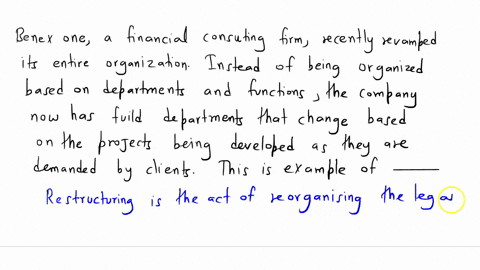 benex-one-a-financial-consulting-firm-recently-revamped-its-entire-organization-instead-of-being-organized-based-on-departments-and-functions-the-company-now-has-fluid-departments-that-chang-72598