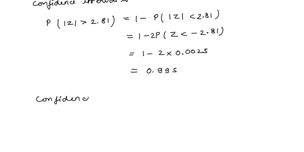 SOLVED: Consider a normal population distribution with the value of σ ...