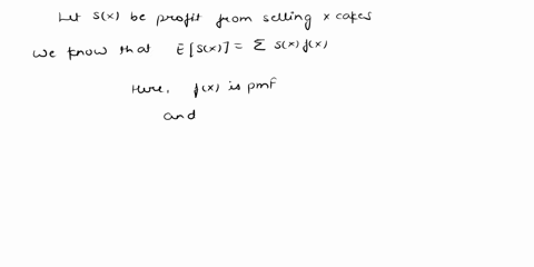 the-manager-of-a-bakery-knows-that-the-number-of-chocolate-cakes-he-car-sell-on-any-given-day-is-a-random-variable-with-probability-mass-function-px0-px1-px2-px3-px4-px5-12-he-also-knows-tha-13434