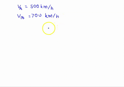 qi-12-218-two-planes-and-b-are-flying-at-the-same-altitude-ji-thcir-vclocitics-arc-va-500-km-h-and-ja-700-kmh-such-that-the-angle-between-their-straight-line-courses-is-0-608-determine-the-v-56606