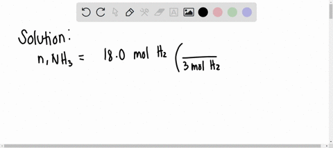 hydrogen-gas-h2-reacts-with-nitrogen-gas-n2-to-form-ammonia-gas-nh3-according-to-the-equation-3h2gn2g2nh3g-how-many-moles-of-nh3-can-be-produced-from-180-mol-h2-and-excess-n2-express-answer-18937
