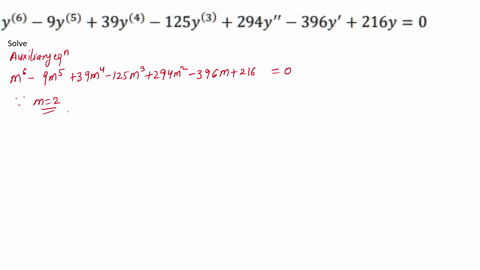 solve-y6-9y5-39y4-125y3-294y-396y-216y-29788