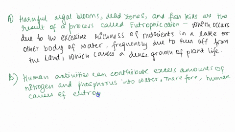 1-a-define-eutrophication-b-describe-one-way-it-may-occur-from-human-activities-c-describe-one-problem-it-may-cause-in-aquatic-ecosystems-d-name-one-way-to-control-eutrophication-and-explain-15248