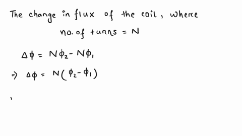 the-flux-linked-per-each-turn-of-a-coil-of-n-turns-changes-from-1-and-2-if-the-total-resistance-of-the-circuit-including-the-coil-is-r-the-induced-charge-in-the-coil-a-n-2-1t-b-n-2-1rt-c-n-2-23819