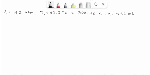 a-sample-of-carbon-dioxide-gas-at-a-pressure-of-112-atm-and-a-temperature-of-273-c-occupies-a-volume-of-532-ml-if-the-gas-is-compressed-at-constant-temperature-until-its-pressure-is-136-atm-57075