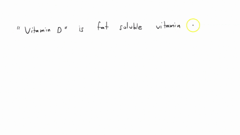 which-of-the-following-is-a-fat-soluble-vitamin