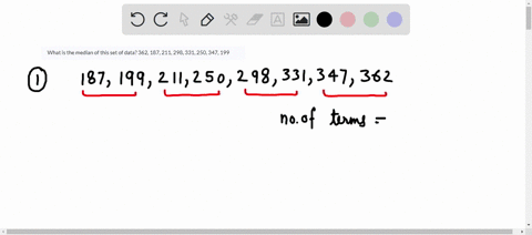 what-is-the-median-of-this-set-of-data-362-187-211-298-331-250-347-199-84877