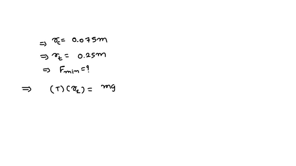 SOLVED A Wooden Bucket Filled With Water Has A Mass Of 75 Kg And Is