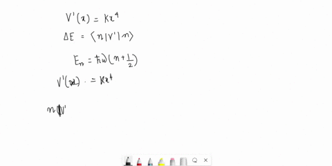 a-linear-harmonic-oscillator-is-perturbed-by-the-potential-vxkx4-0-find-the1storder-correction-to-energy-43834