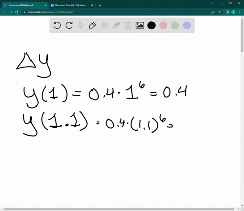 use-the-information-to-find-and-compare-y-and-dy-round-your-answers-to-three-decimal-places