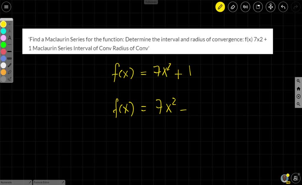 Solved find a maclaurin series for the function determine the