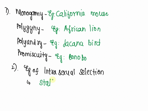 1-identify-one-example-not-discussed-in-lecture-or-your-readings-of-monogamy-polygyny-polyandry-and-promiscuity-describe-for-each-example-how-their-mating-system-works-and-why-what-specific-59395