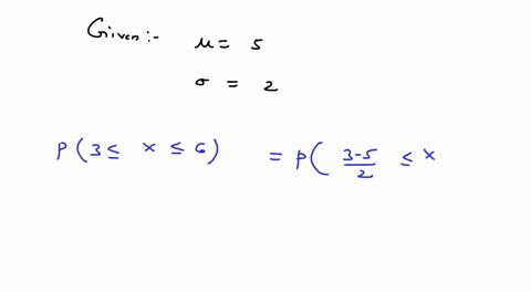 x-is-a-normal-random-variable-with-population-mean-5-and-population-variance-4-the-probability-that-x-lies-between-3-and-6-is-closest-or-equal-to-06915-07473-03654-05328-05037