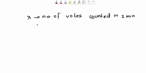 in-a-small-parliamentary-election-votes-are-counted-according-to-a-poisson-process-at-the-rate-of-60-votes-per-minute-there-are-six-political-parties-whose-popularity-among-the-electorate-is-89807