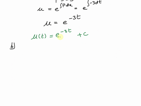 use-the-integrating-factor-method-to-find-y-solution-of-the-initial-value-problem-30-13-3-y-5-cos2t-y0-find-an-integrating-factor-u-if-you-leave-an-arbitrary-constant-denote-it-as-b-find-all-79228
