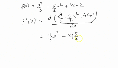 given-the-function-fx13x3-52x24x2-find-the-points-where-the-tangent-line-has-slope-2-64728