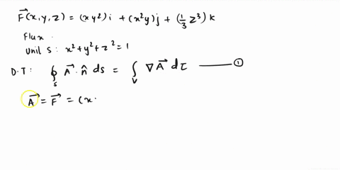 find-the-flux-of-the-vector-field-fxyz-xy2i-xlyj-zk-out-of-the-unit-sphere-26573