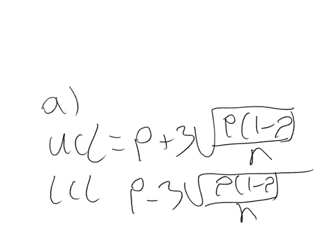 a-process-is-being-controlled-with-a-fraction-nonconforming-control-chart-the-process-average-has-been-shown-to-be-007-three-sigma-control-limits-are-used-and-the-procedure-calls-for-taking-81026