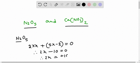 what-are-the-oxidation-numbers-of-nitrogen-in-n2o5-and-cano32-67796