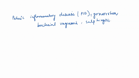 case-3-clinical-history-a-22-year-old-woman-fever-pelvic-pain-fever-and-vaginal-discharge-for-3-weeks-on-physical-examination-she-has-lower-abdominal-adnexal-tenderness-and-painful-swollen-l-89924