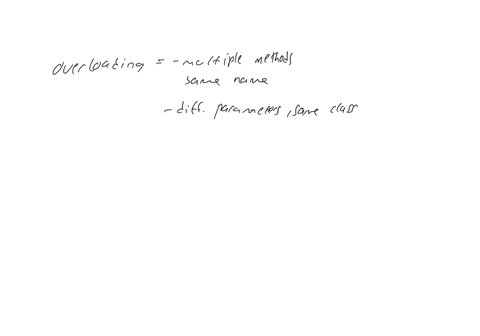 a-class-has-two-constructors-this-is-an-example-of-inheritance-instantiation-overloading-overriding-polymorphism