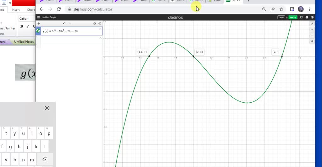 solved-g-x-2x3-13x2-27x-18