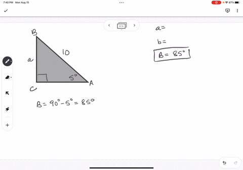 note-triangle-may-not-be-drawn-to-scale_-suppose-c-10-and-a-5-degrees_-find-degrees-give-all-answers-to-at-least-one-question-decimal-place-give-angles-in-help-video-deorees-61763