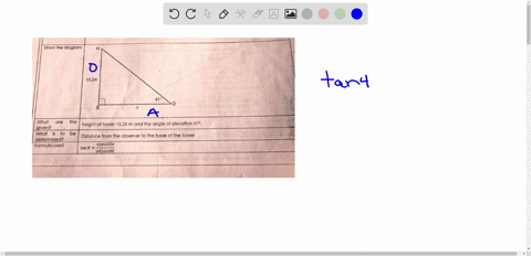d-development-time-frame-60-minutes-example1-problem-a-tower-is-1524-m-high-ata-certain-distance-away-from-the-tower-an-observer-determines-that-the-angle-of-elevation-to-the-top-of-it-is-41-46453