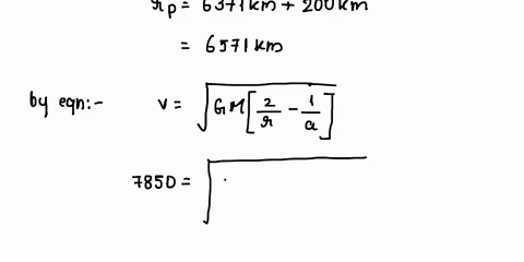 3an-orbiting-earth-satellite-passes-at-through-altitude-of-200-km-above-the-earths-surface-at-pedigree-travelling-7850-ms-a-find-the-altitude-of-the-satellite-at-apogee-b-find-the-eccentrici-05495