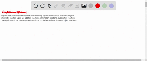 what-are-the-organic-products-of-each-of-the-reaction-shown-below