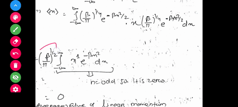 prove-that-the-expectation-values-of-position-and-momentum-p-for-eigenstates-of-the-harmonic-oscillator-are-zero-84769