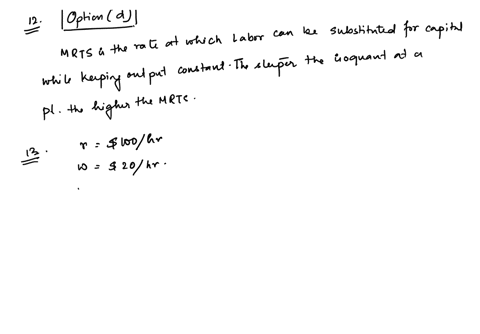 12-the-diagram-below-shows-an-isoquant-for-the-production-of-wheat-which-point-has-the-highest-marginal-rate-of-technical-substitution-a-point-a-b-point-b-c-point-c-d-point-d-e-not-enough-information