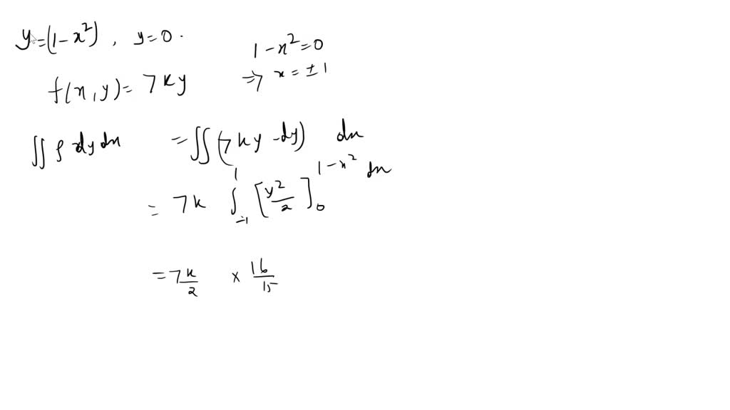 SOLVED: 3. Find the mass and center of mass of the lamina that occupies ...