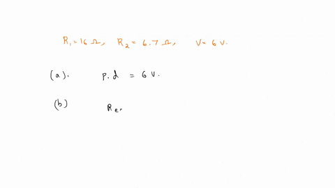 two-resistors-160-and-67-are-connected-in-parallel-across-a-600-v-batterya-find-the-potential-difference-across-each-resistoranswer-in-units-of-v103-part-2-of-3-100-pointsb-find-the-current-88075