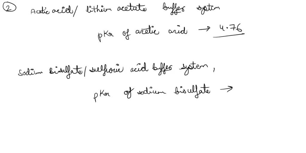 SOLVED: Scenario 2 Kelly is trying to make a buffer. The chemicals she ...