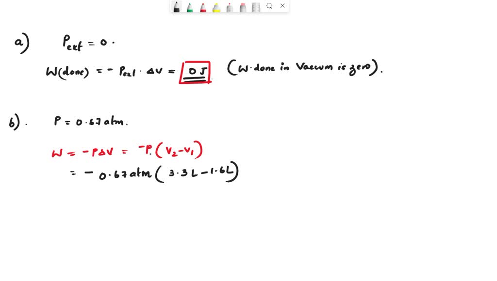 SOLVED A sample of nitrogen gas expands in volume from 1.3 to 5.2 Lat constant temperature