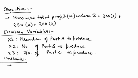 devin-is-the-production-manager-for-the-bilco-corporation-producing-three-types-of-automobile-spare-parts-the-manufacture-of-each-part-requires-processing-on-each-of-two-machines-with-the-following-pr