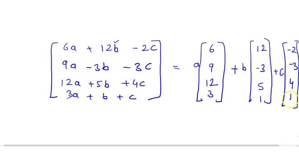 SOLVED: For the subspace below, find basis, and (b) state the dimension ...