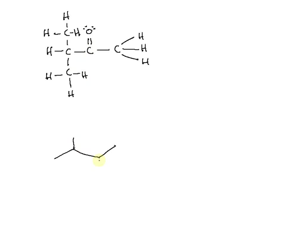 SOLVED Draw the correct bondline structure for the following compound