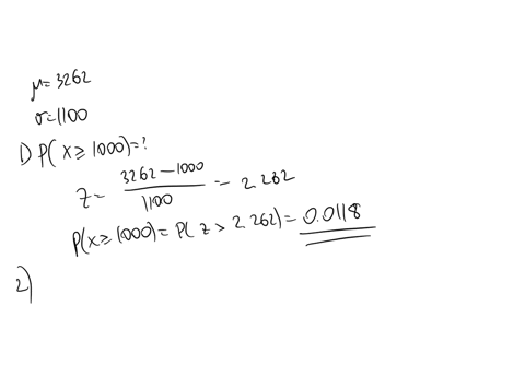 the-average-credit-card-debt-for-college-seniors-is-3262-if-the-debt-is-normally-distributed-with-a-standard-deviation-of-1100-find-these-probabilities-i-that-the-senior-owes-at-least-1000-ii-that-the