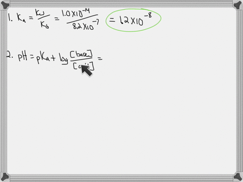 1-what-is-the-ka-value-of-the-conjugate-acid-of-a-base-with-a-kb-value-of-82107-report-your-answer-in-scientific-notation-with-the-two-significant-figures-2-what-will-be-the-ph-of-a-buffer-s-85946