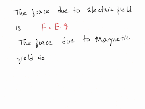 a-particle-with-a-positive-charge-q-is-moving-in-the-positive-x-direction-with-velocity-of-magnitude-v0-if-there-were-an-electric-field-in-the-positive-y-direction-with-magnitude-e0-and-the-82669