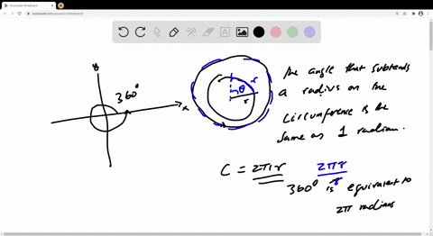 express-the-following-angles-in-radians-a-30-b-57-c-90-d-360-e-420-give-as-numerical-values-and-as-fractions-of