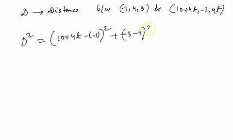 find-the-distance-from-the-point-to-the-line-1-4-3-x-10-4t-y-3-z-4t-96677