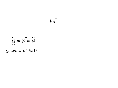 the-azide-ion-n3-is-a-symmetrical-ion-all-of-whose-contributing-structures-have-formal-charges-draw-three-important-contributing-structures-for-this-ion-draw-the-molecule-by-placing-atoms-on-30822