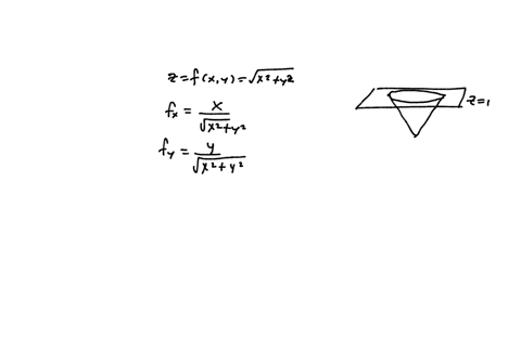 find-the-surface-integral-of-the-cone-z-sqrt-x2-y2-when-0-z-1-hint-find-a-parametrization-of-the-cone-18762