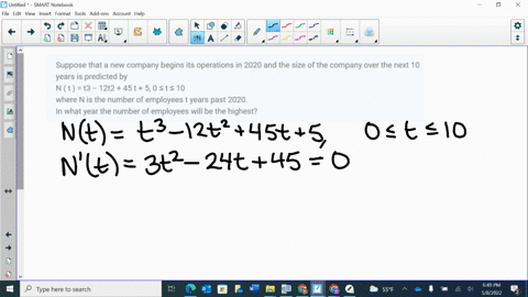 suppose-that-a-new-company-begins-its-operations-in-2020-and-the-size-of-the-company-over-the-next-10-years-is-predicted-by-n-t-t3-12t2-45-t-5-0-t-10-where-n-is-the-number-of-employees-t-yea-42125