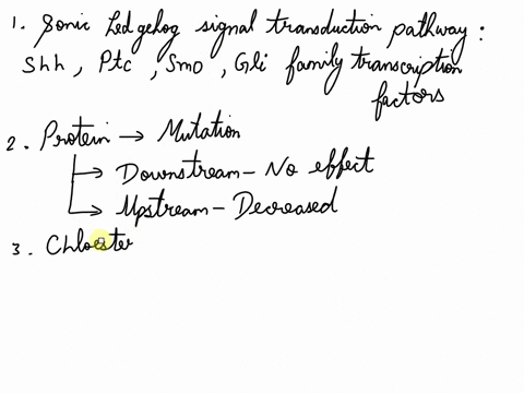 1-what-proteins-operate-in-the-sonic-hedgehog-signal-transduction-pathway-and-how-do-they-interact-with-each-other-2-if-sonic-hedgehog-were-normal-but-one-of-the-other-proteins-in-the-shh-si-99246