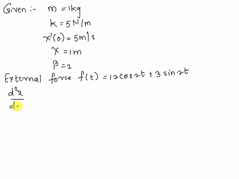 how-would-i-do-this-problem-a-mass-of-1-kg-is-attached-to-a-spring-whose-constant-is-5-nm-initially-the-mass-is-released-1-m-below-the-equilibrium-position-with-a-downward-velocity-of-5-ms-a-92857