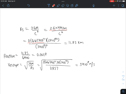 iutorial-what-is-the-schwarzschild-radius-in-km-of-4msun-black-hole-what-fraction-of-the-earths-radius-is-this-what-percent-of-the-speed-of-light-2998-x-108-ms-is-the-escape-velocity-at-the-94164